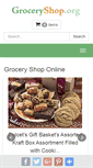 Mobile Screenshot of groceryshop.org